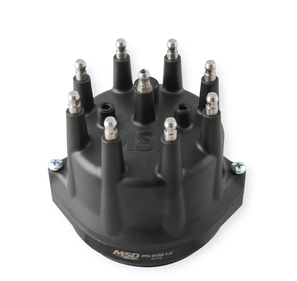 23813 MSD Black, Chrysler 318-360 Dual Sync Distributor - Image 3 of 4