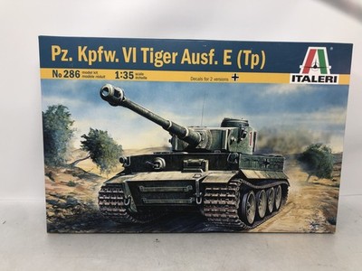 Italeri Pz. Kpfw. VI Tiger Ausf. E (Tp) 1:35 Scale Model Kit  No 286