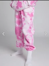 comfrt kids sweatpants strawberry swirl size Large