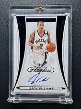 2021-22 Panini Flawless Jason Williams Distinguished Amethyst Auto 2/3≈1/1 JSY