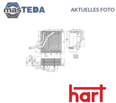 642 488 VERDAMPFER KLIMAANLAGE HART FÜR SKODA OCTAVIA I