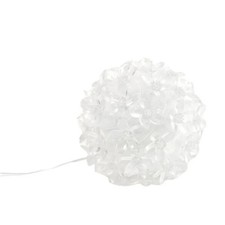 50 LED Sphere String Lights - Blue Globe Lights - Indoor Outdoor Waterproof D...