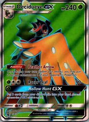 Decidueye GX SM37 Black Star Promo Sun & Moon