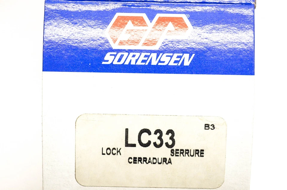 Cerradura GP Sorensen LC33 NUEVO DE STOCK Foto 3 de 3