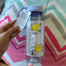Nwt Lululemon Back to Life Clear Bottle 32oz Straw Lid Deuce Lemon Serene Blue