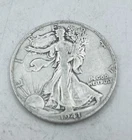 1942-S Walking Liberty Half Dollar Coin Circulated/Ungraded