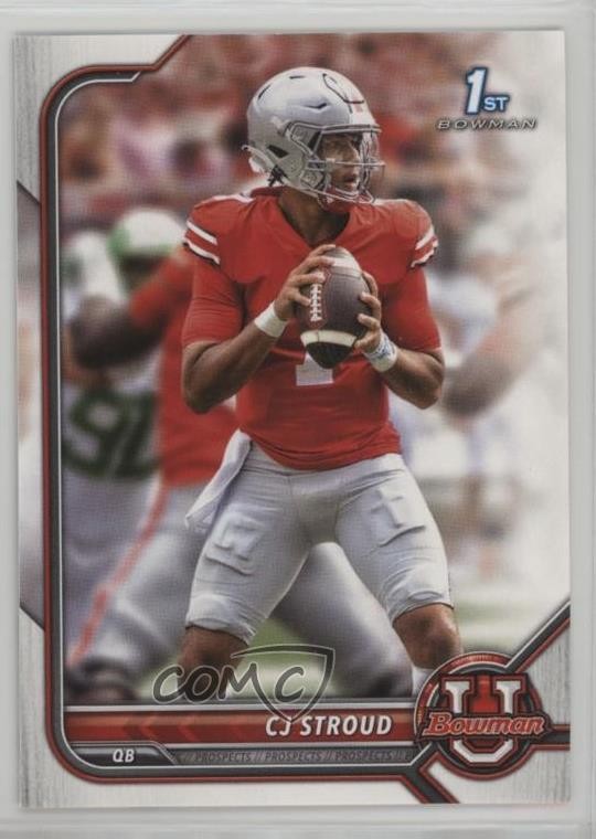 2021-22 Bowman U CJ Stroud #3 1i3m