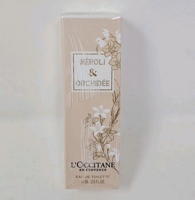 L'Occitane Neroli & Orchidee 2.5oz Eau De Toilette Spray Sealed New In Box