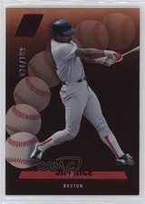 2023 Panini Chronicles Zenith Red 34/199 Jim Rice #15 HOF m1u
