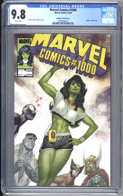 Marvel Comics #1000 CGC 9.8 Tedesco Variant Cover (2019)