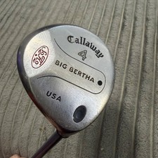 Callaway S2H2 Big Bertha 4 Driver RH Graphite Shaft Golf Club Regular Flex