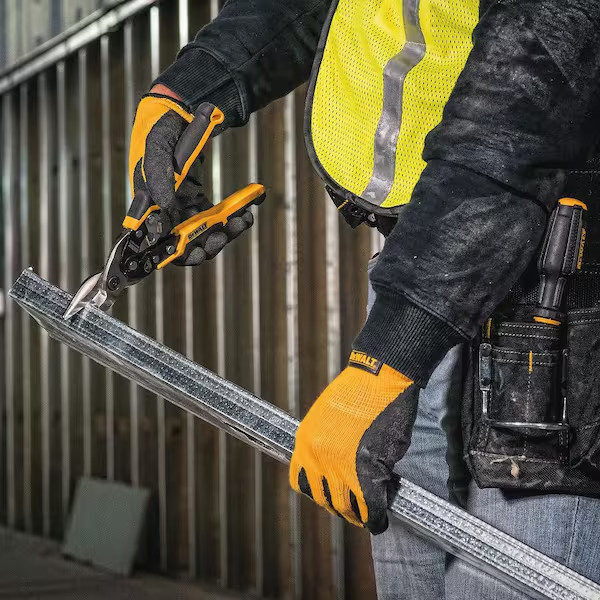 10.1 In. Straight-cut Aviation Snip | Ergo Dewalt Cut Straight Snips Tin Show