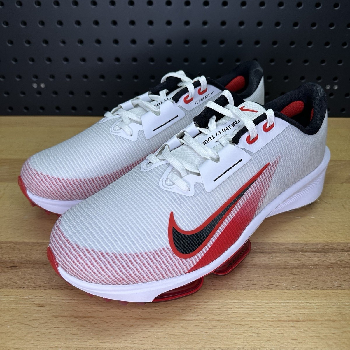 Nike Air Zoom Infinity Tour 2 Golf University Red Shoes Men's Size
