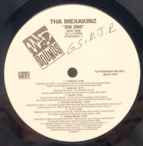 THA MEXAKINZ - ZIG ZAG - HIP HOP ALBUM PROMO MAD SOUNDS
