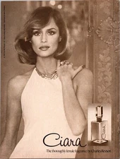 1982 • CIARA print ad •  charles revson Vintage 1980s ADV-60