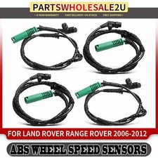 4x Front & Rear Side ABS Wheel Speed Sensor for Land Rover Range Rover 2006-2012