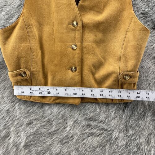 Timberland hellbraune Lammlederweste Weather Gear Paisley Vintage Western Damen S - Bild 16 von 16