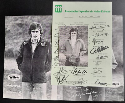Dossier Michel Platini Argentina 78 Copa Mundo Pub Mode Willy's