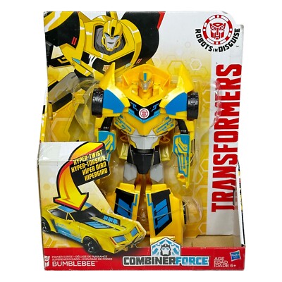BUMBLEBEE 2016 Hasbro Transformers Robots in Disguise Combiner Force Hyper-Twist