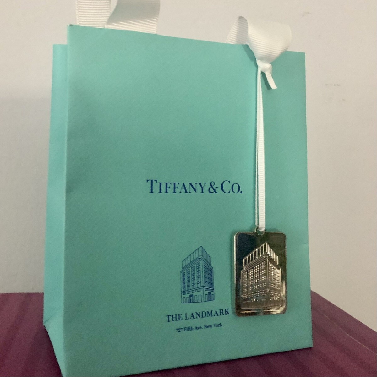 Tiffany & Co Landmark Tag and Bag | eBay