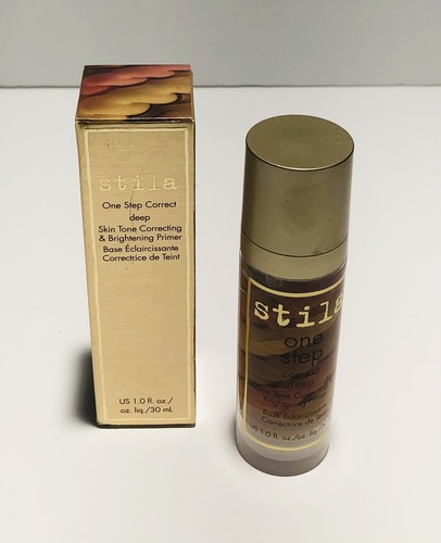 Stila One Step Correct Primer Deep 1oz / 30 ml Brand New in Box Full Size
