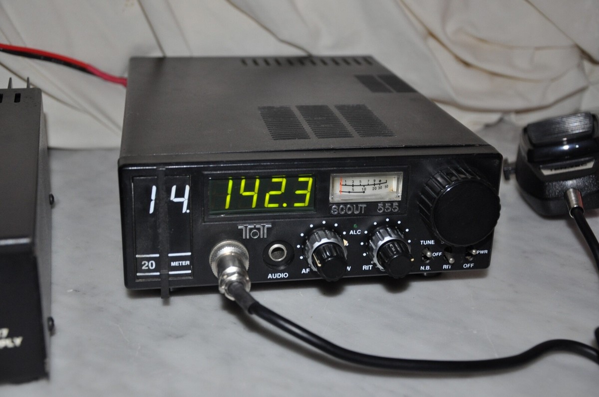 Émetteur Ten Tec Scout 555 HF - 50W SSB/CW - Bandes Modulaires - Testé OK