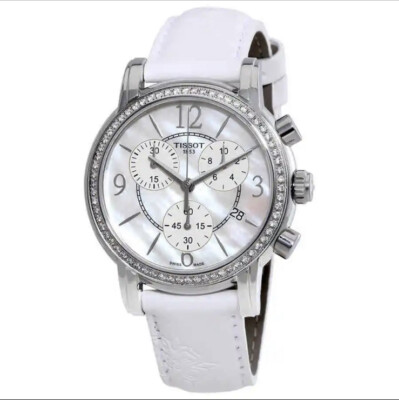 Tissot Dressport Diamond MOP Dial Ladies Watch T0502176711700 MSRP