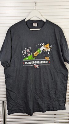 Gildan Heavy Cotton T-Shirt I Knocked Out A Pro At Full Tilt Poker Größe XL