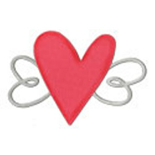 Sizzix Bigz Die Set - Heart with Wings : 656770