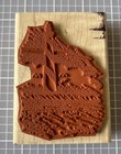 North Carolina Lighthouse Rubber Stamp Beach Scene Shore Clouds Stampin' Up! — photo 3