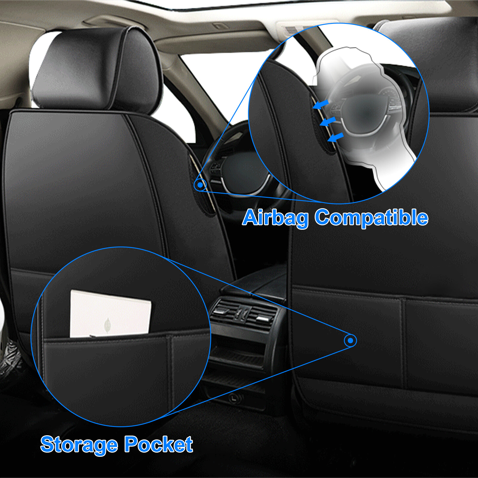 Car Seat Covers for Infiniti FX EX JX QX30 QX50 QX56 QX60 QX70 QX80 Q45