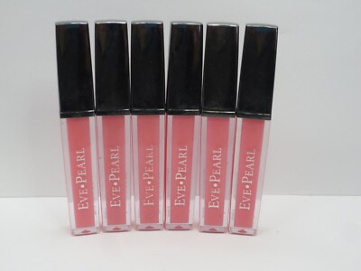 EVE PEARL PEARLICIOUS LIP GLOSS STRIP TEASE 0.11 OZ (LOT OF 6)