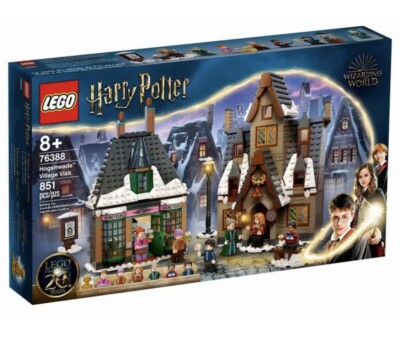 LEGO Harry Potter 76388 Hogsmeade Village Visit Building Set 851 Pcs Playset