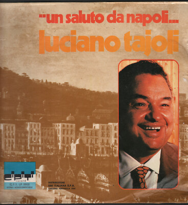 LUCIANO TAJOLI ORIGINAL LP 1972 - EIN GRUSS AUS NEAPEL 