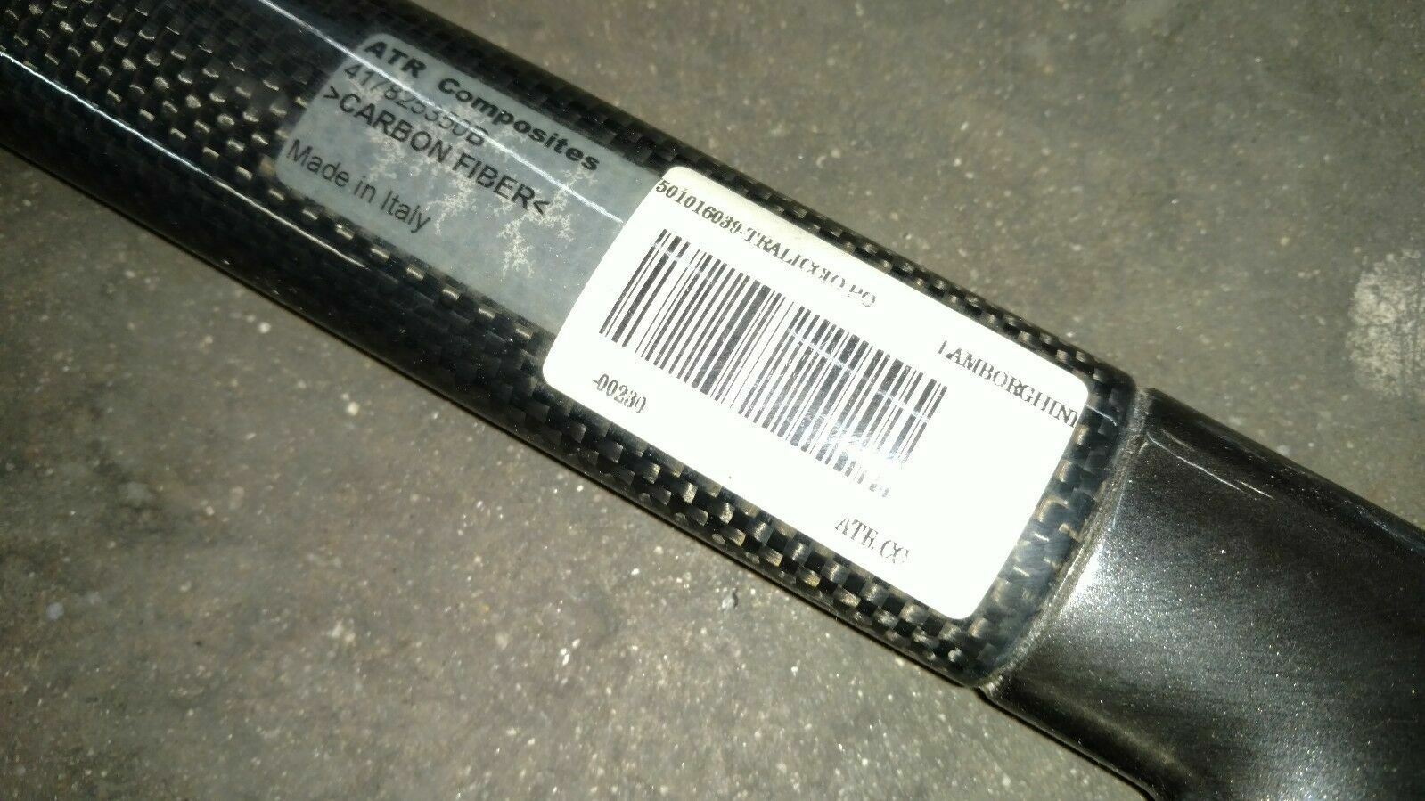 LAMBORGHINI MURCIELAGO ROADSTER CARBON FIBER ENGINE BRACE COVER OEM