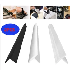 2 Pcs Silicone Stove Counter Gap Cover Oven Guard Seal Slit Strip Kitchen USA