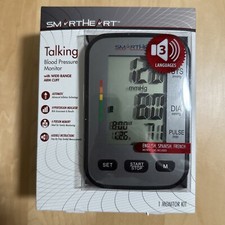 SmartHeart-Talking BP Arm Monitor Requires 4 AA Batteries