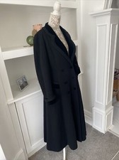 Laura Ashley Black Classic Riding Coat