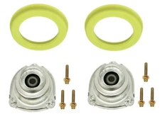 2 ProParts Left+Right Front Shock Strut Mounts w/ Bearings Bushings for Saab 9-5