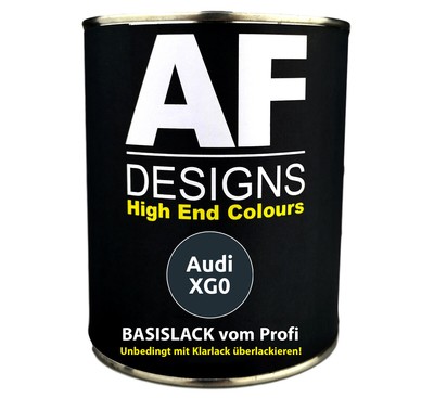 1L Autolack für Audi XG0 Atlantis Blue Perl Spritzfertig