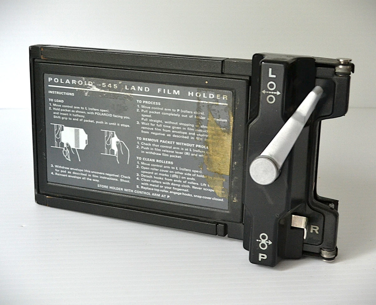 Dos Polaroid Pour Chambre Photographique - Objectif 5.6 4.5 Et Holder 545 - USA