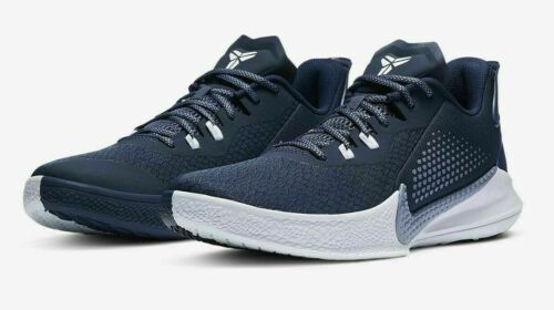 Nike Kobe Mamba Fury Midnight Navy/White Basketball Shoes CK6632-400 Men's Sizes - Picture 1 of 10