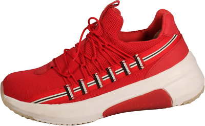 Skechers Mark Nason Modern Jogger Loop Womens Sneaker Red US Size