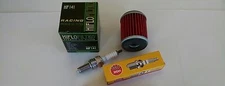 Tune Up Kit Spark Plug + Oil Filter Yamaha YZ250F YZ450F WR250F WR450F YZ WR 450