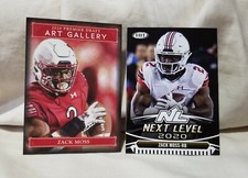 Zack Moss 2020 SAGE Hit Premier Draft 2 Rookie Card Lot Art Gallery Next Level 