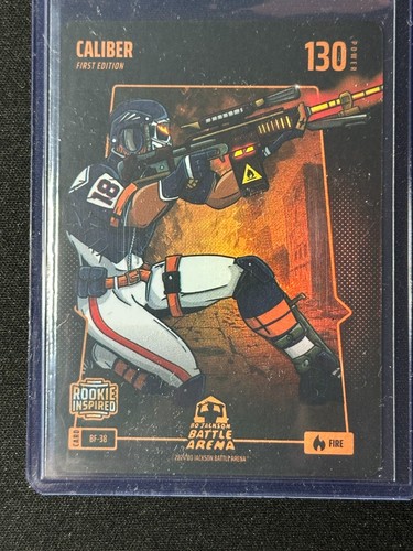 2024 Bo Jackson Battle Arena 1st Edition Caliber Caleb Williams Rookie Fire Foil