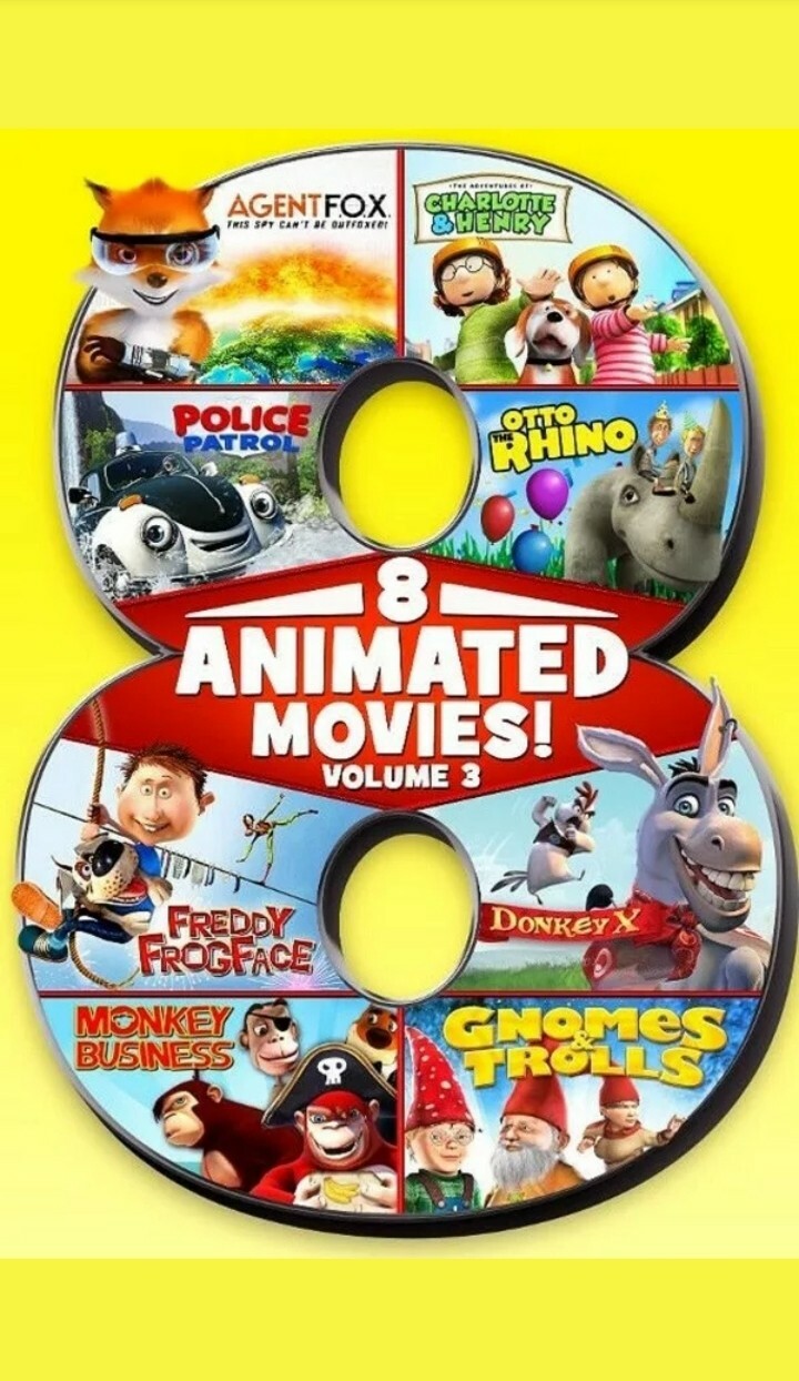 8 Animated Movies, Vol. 3 (DVD, 2015, 2-Disc Set) for sale online | eBay 8 Animated Movies, Vol. 3 (DVD, 2015, 2-Disc Set) for sale online | eBay