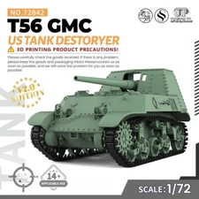 SSMODEL SS72842 V1.9 1/72 25mm Military Model Kit US T56 GMC Tank Destoryer