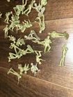 MARX BATTLEGROUND WWII PLAY SET LOT INCOMPLETE