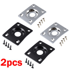 2pc Electric Guitar Output Jack Plate Univers...